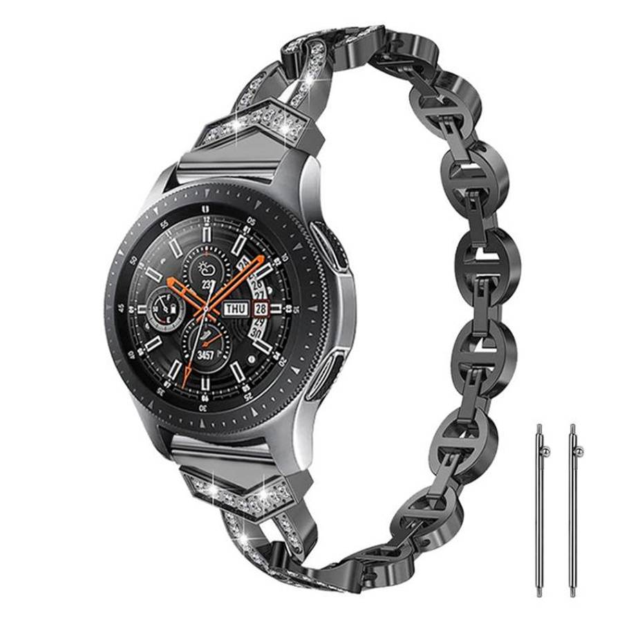 xDfind Diamond Stainless Steel Watch Band, 20mm, 22mm