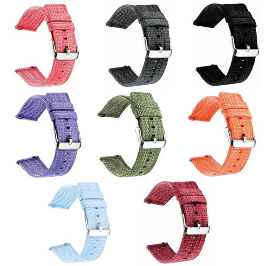 xDfind Nylon Canvas Watch Band, 18mm, 20mm, 22mm