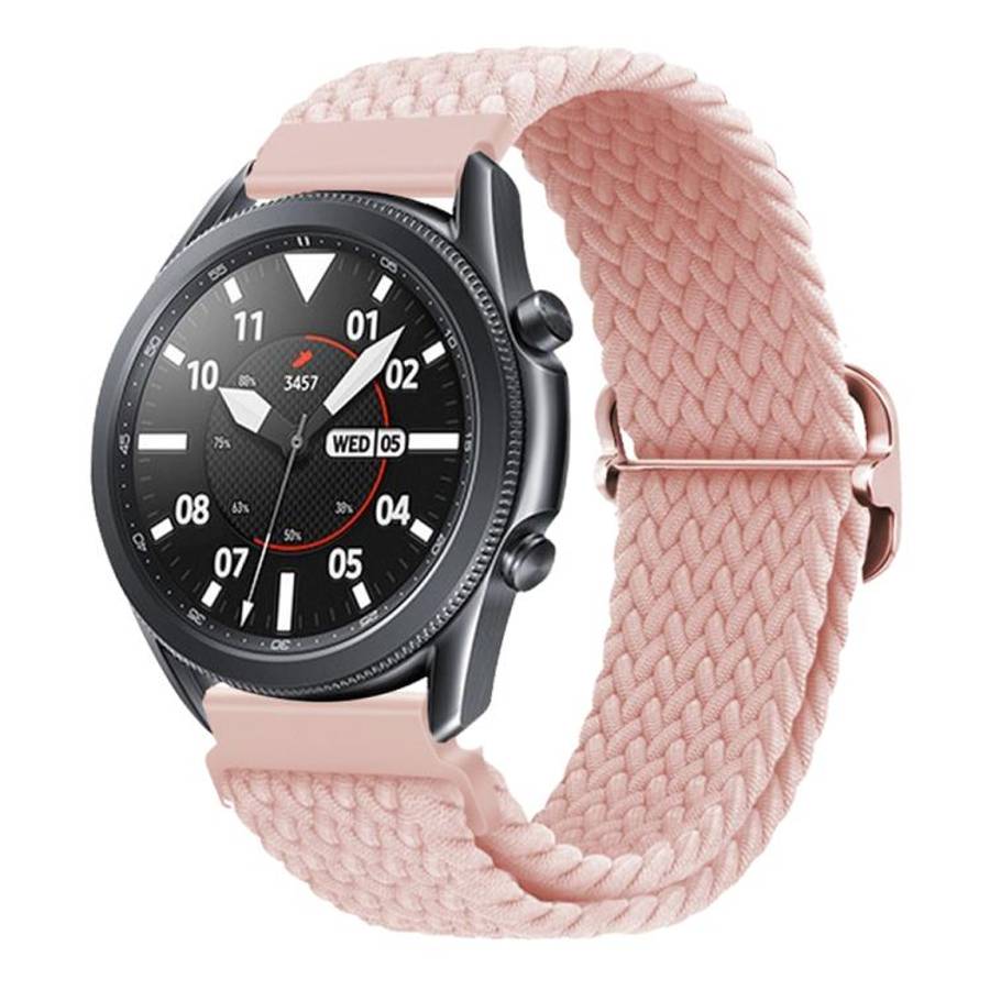xDfind Sliding Buckle Nylon Braided Watch Band, 20mm, 22mm