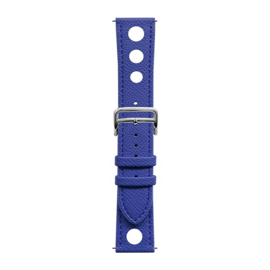 xDfind Flat-head Hole Palm Texture Vegan Leather Watch Band, 20mm, 22mm