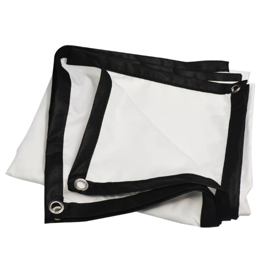 Simple Folding High Density Polyester Projector Film Curtain, Size:60 inch (16:9) Projection Area...