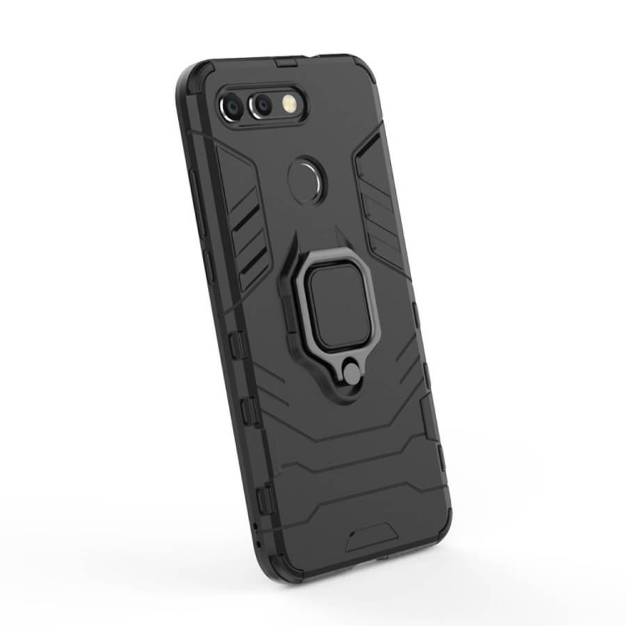PC + TPU Shockproof Protective Case for Huawei Honor View 20, with Magnetic Ring Holder, For Huaw...