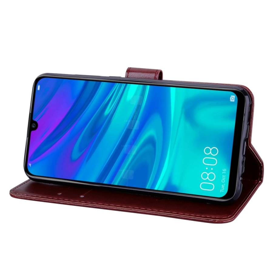 Rose Embossed Horizontal Flip PU Leather Case for Huawei P Smart 2019, with Holder &amp; Card Slo...