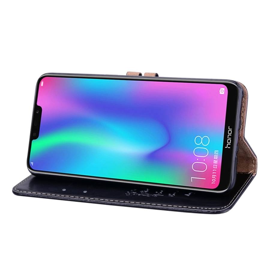 Business Style Oil Wax Texture Horizontal Flip Leather Case for Huawei Honor 8C, with Holder &amp...