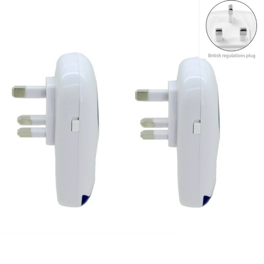 3W Electronic Ultrasonic Anti Mosquito Rat Insect Pest Repeller with Light, US Plug, AC 90-240V, ...