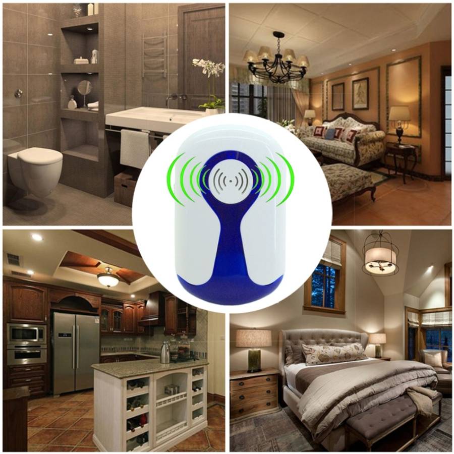 3W Electronic Ultrasonic Anti Mosquito Rat Insect Pest Repeller with Light, US Plug, AC 90-240V, ...