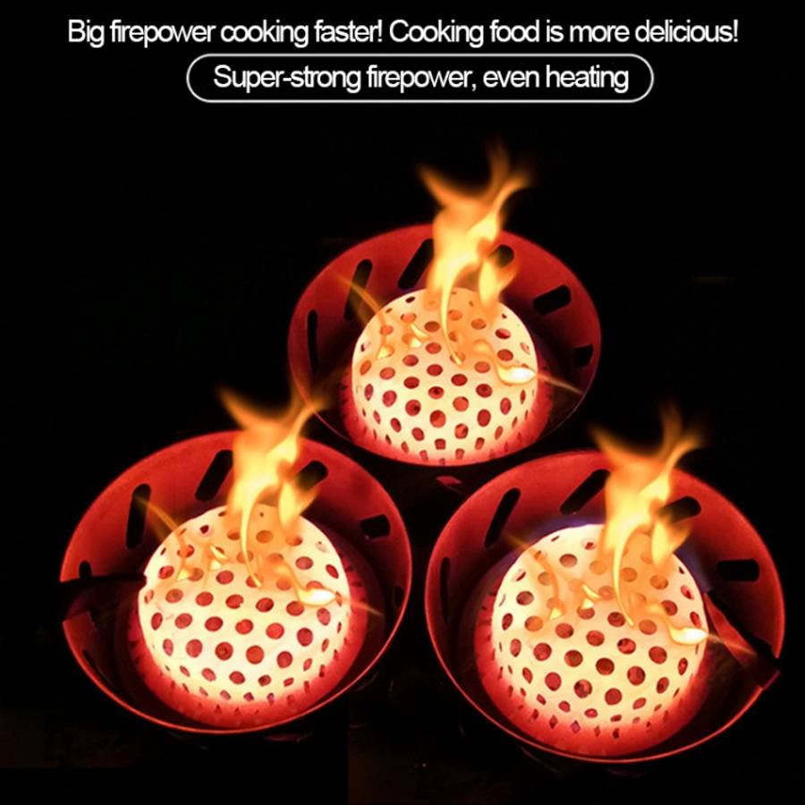 Portable Outdoor Split Type 11000W Backpack Three Core Furnace Anti-Blast Stove Cooking Tools
