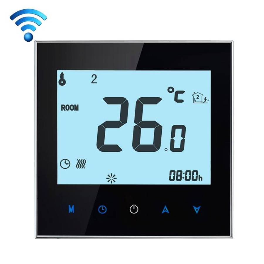 BHT-1000-GA-WIFI 3A Load Water Heating Type Touch LCD Digital WiFi Heating Room Thermostat, Displ...