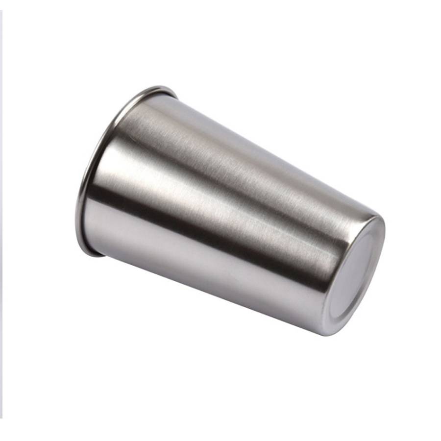 70ml Single Wall Electropolished Stainless Steel Brief Wine Cup(Silver), 70ml
