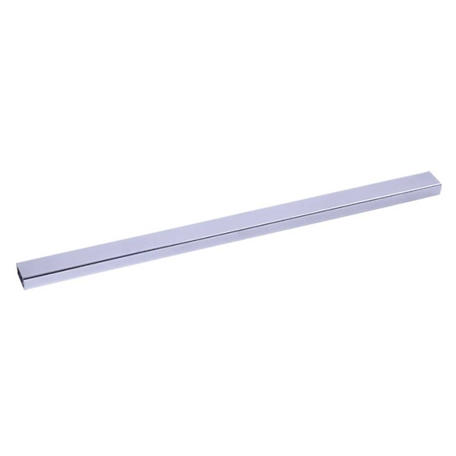 15x30mm Supermarket Shelves Display Electroplated Square Crossbar hook Bracket, Length: 1m