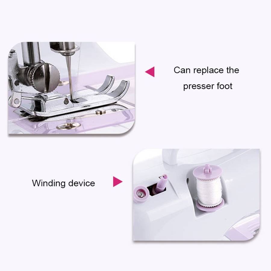 505A Household Desktop Mini Sewing Machine with Extension Table &amp; Gift Kit