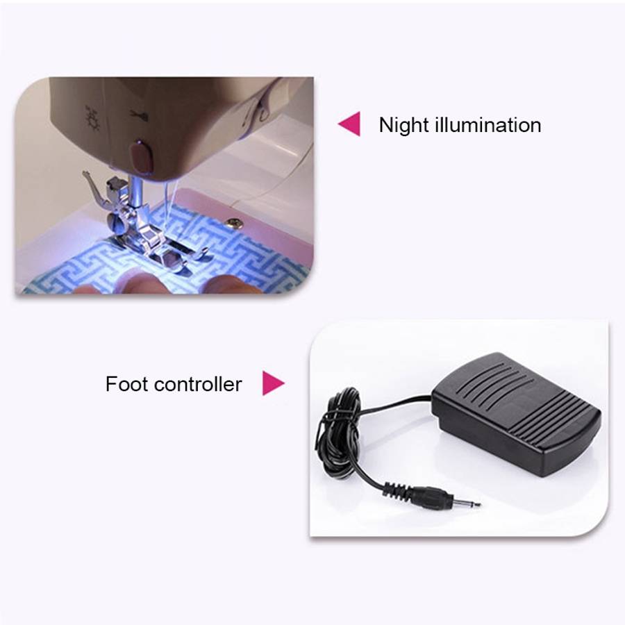 505A Household Desktop Mini Sewing Machine with Extension Table &amp; Gift Kit