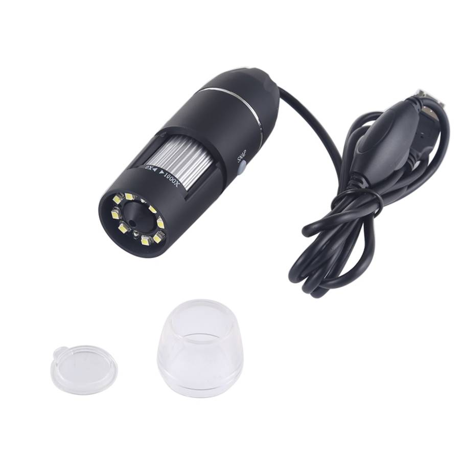 USB Magnifier HD 0.3MP Image Sensor 2560x1920P USB Digital Microscope with 8 LED &amp; Profession...