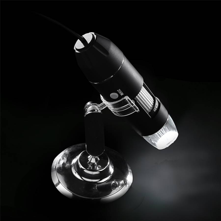 USB Magnifier HD 0.3MP Image Sensor 2560x1920P USB Digital Microscope with 8 LED &amp; Profession...