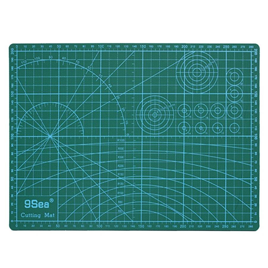 A4 Cutting Mat 30*22cm Manual DIY Tool Cutting Board Double-sided Available Self-healing Cutting Pad