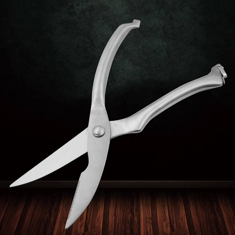 10 inch Kitchen Poultry Fish Chicken Bone Stainless Steel Cutter Cook Gadget Shear, Case Package