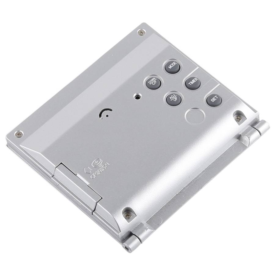 MT-033 LCD Display Portable Folding Digital Travel Temperature Alarm Clock