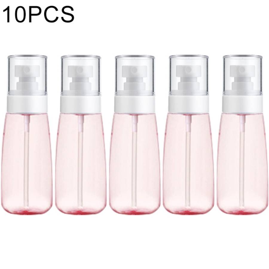 10 PCS Portable Refillable Plastic Fine Mist Perfume Spray Bottle Transparent Empty Spray Sprayer...