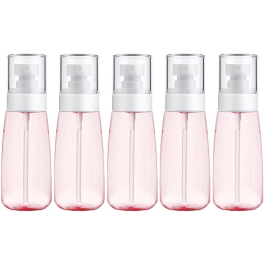 10 PCS Portable Refillable Plastic Fine Mist Perfume Spray Bottle Transparent Empty Spray Sprayer...