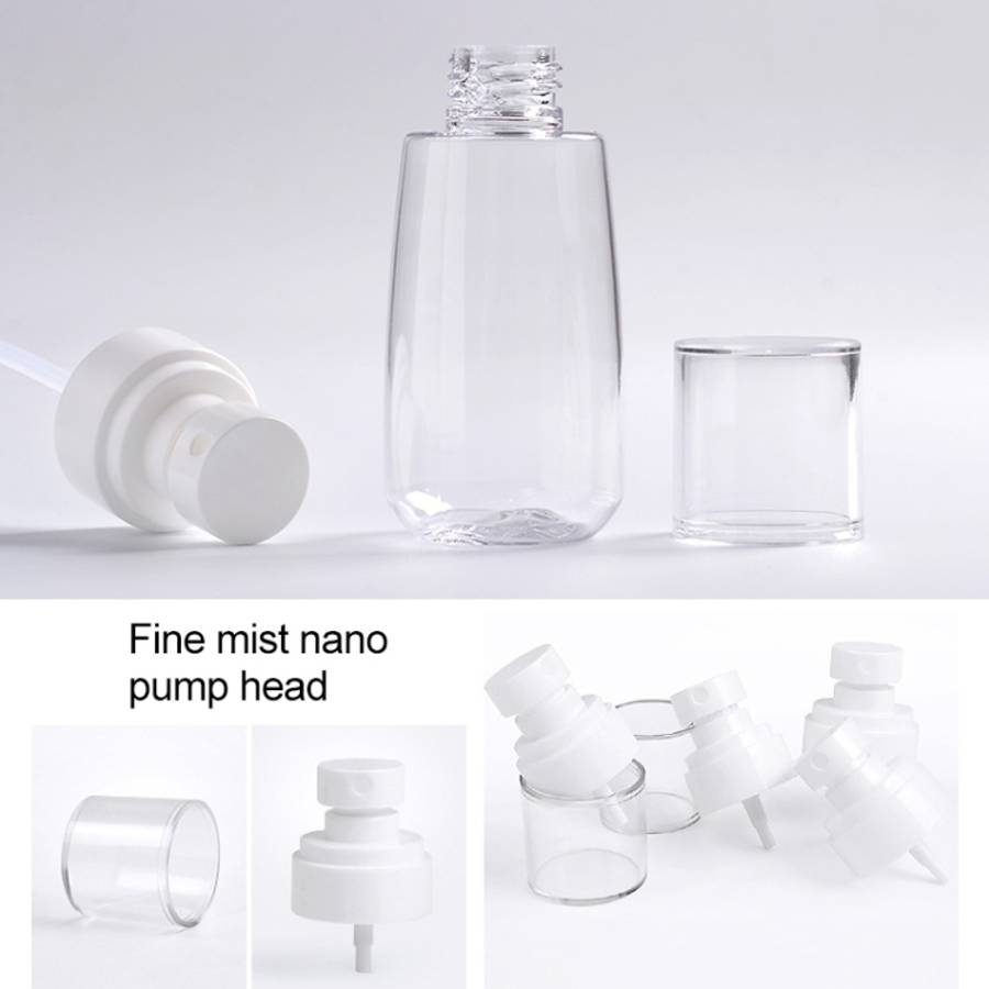 10 PCS Portable Refillable Plastic Fine Mist Perfume Spray Bottle Transparent Empty Spray Sprayer...