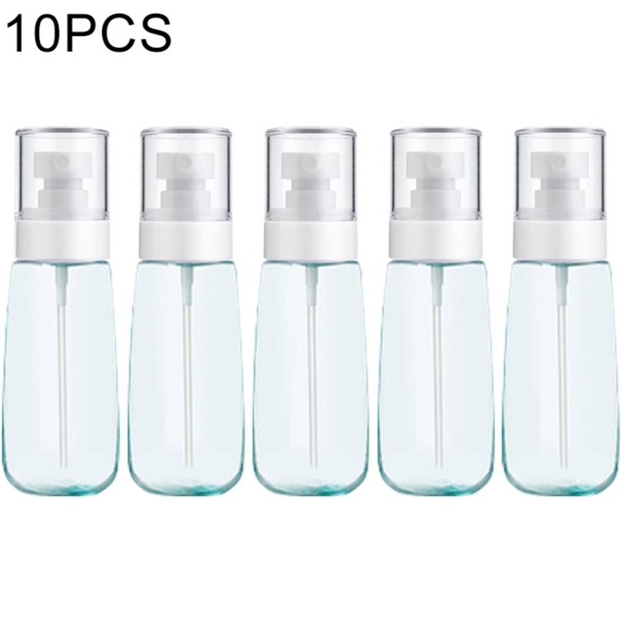 10 PCS Portable Refillable Plastic Fine Mist Perfume Spray Bottle Transparent Empty Spray Sprayer...