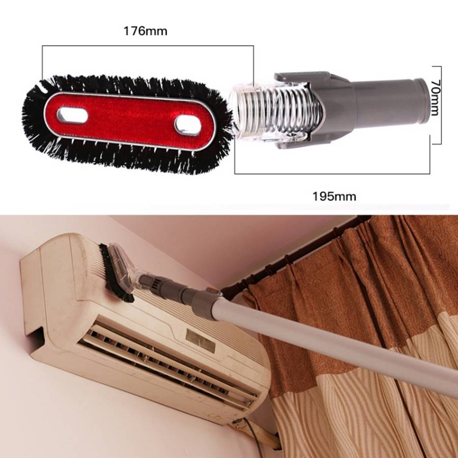7pcs / Set Household Wireless Vacuum Cleaner Brush Head Parts Accessories for Dyson V6