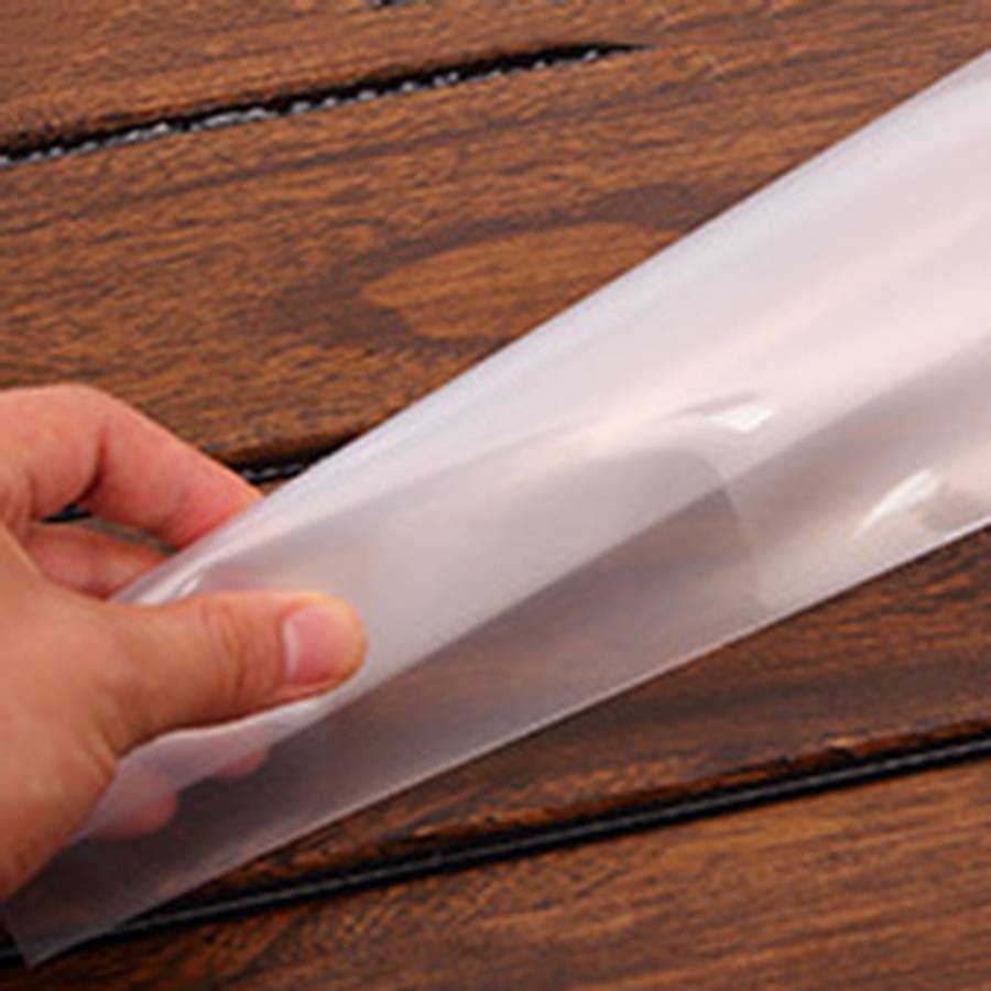 10 PCS Deli Transparent Single Page A4 Folder, Size: 32.1*30.7cm