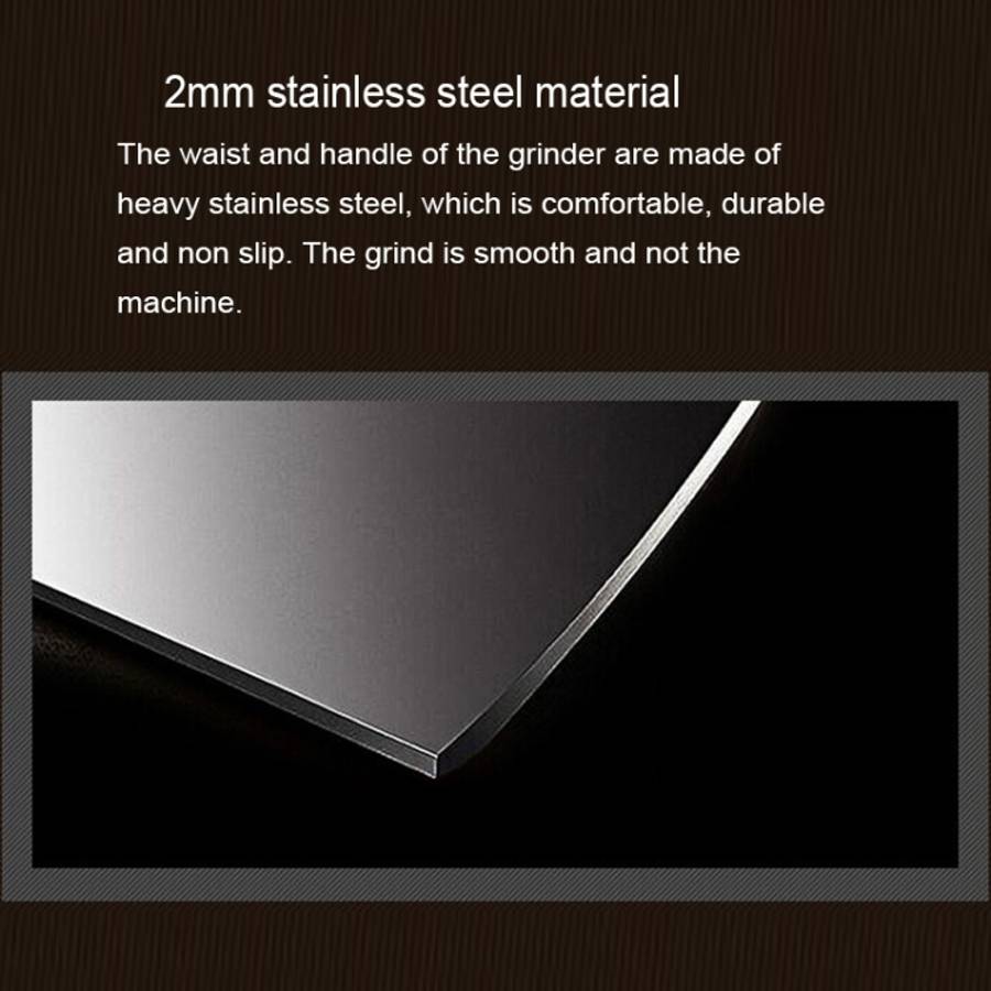 Portable Conical Burr Mill Manual Spice Herbs Hand Grinding Machine Coffee Grinder, Capacity: 36g