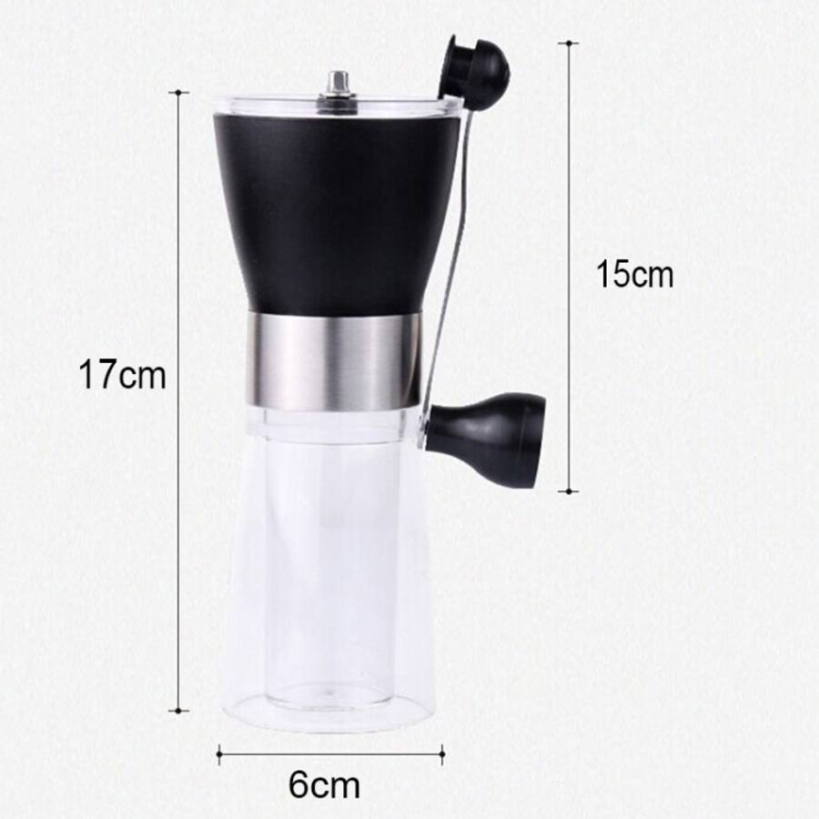 Portable Conical Burr Mill Manual Spice Herbs Hand Grinding Machine Coffee Grinder, Capacity: 36g