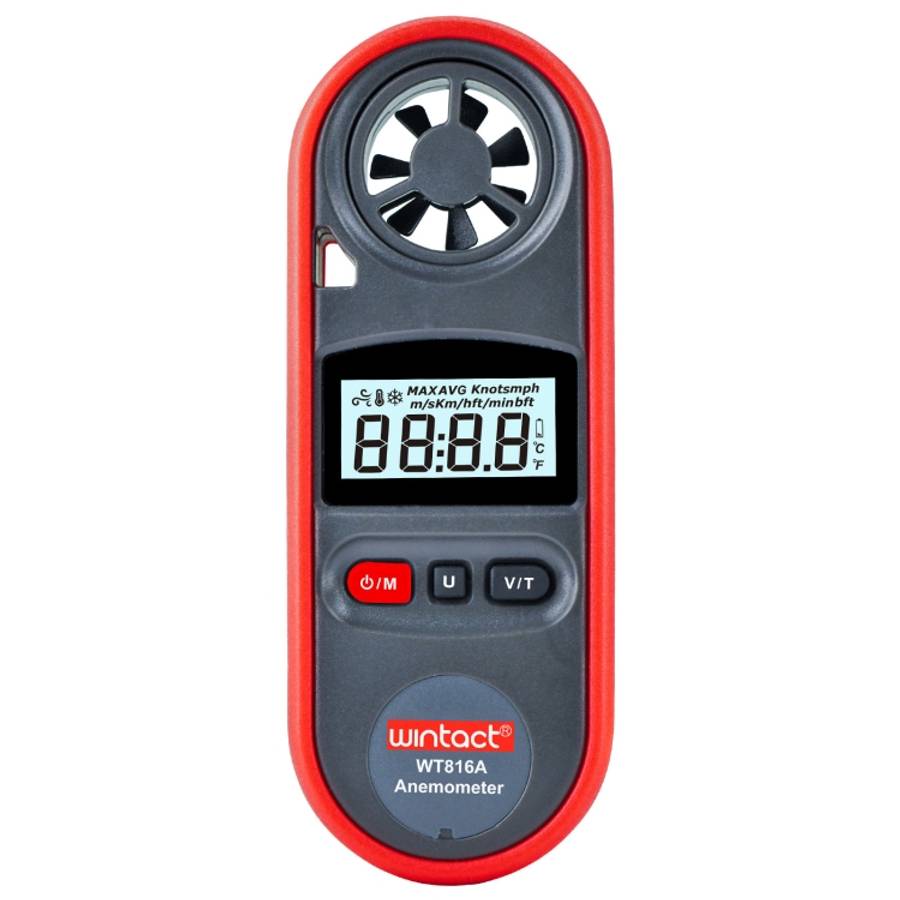 Wintact WT816A Digital Electronic Thermometer Anemometer