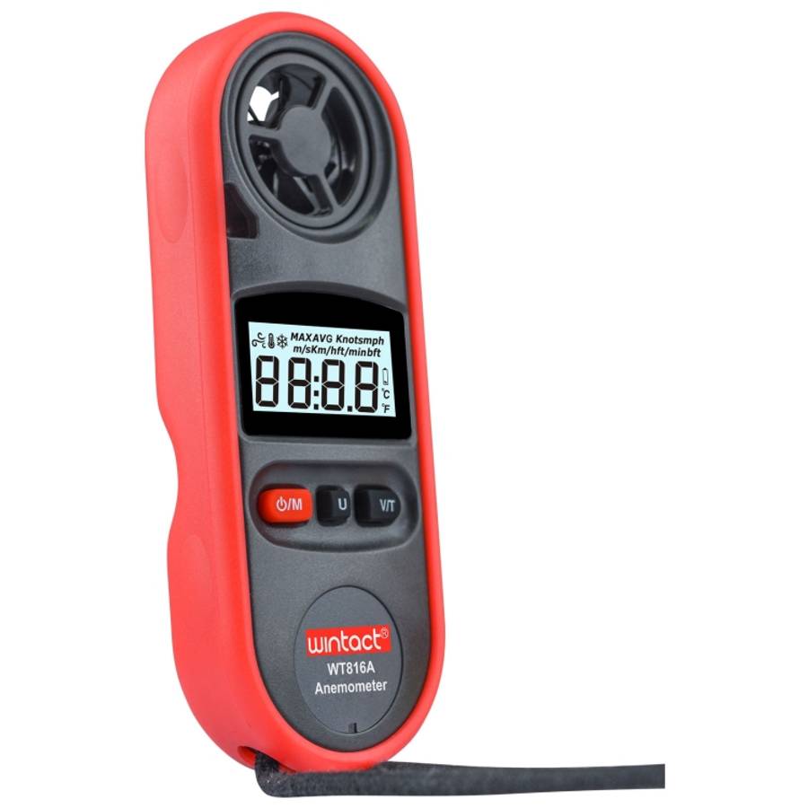 Wintact WT816A Digital Electronic Thermometer Anemometer