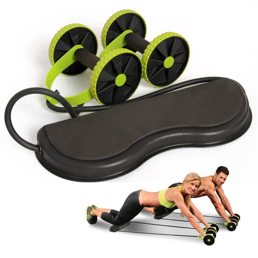 Multifunctional Exercise Home Fitness Equipment Intensity Adjustable Abdominal Wheel Resistance P...