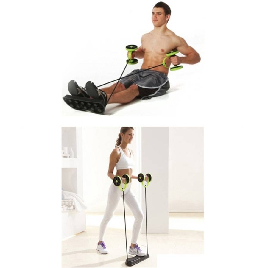 Multifunctional Exercise Home Fitness Equipment Intensity Adjustable Abdominal Wheel Resistance P...