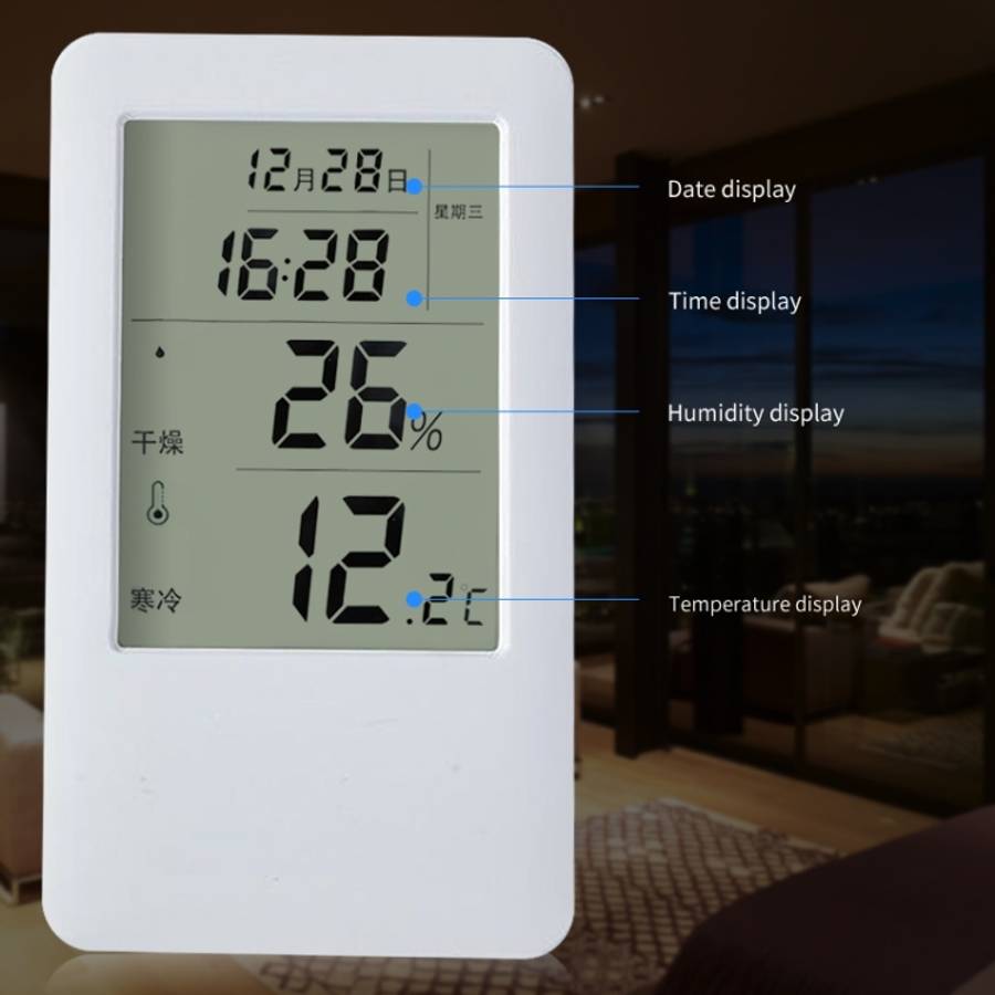 MC501 Adjustable Indoor Thermometer Hygrometer, Upgrade Version
