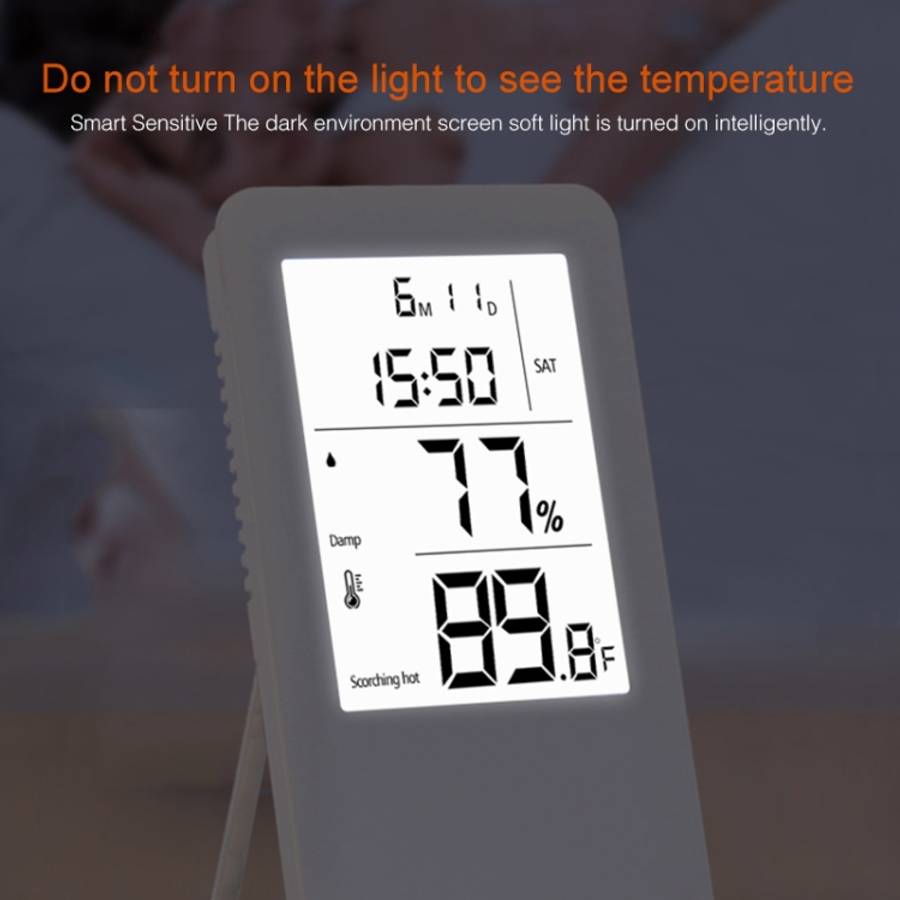 MC501 Adjustable Indoor Thermometer Hygrometer, Upgrade Version