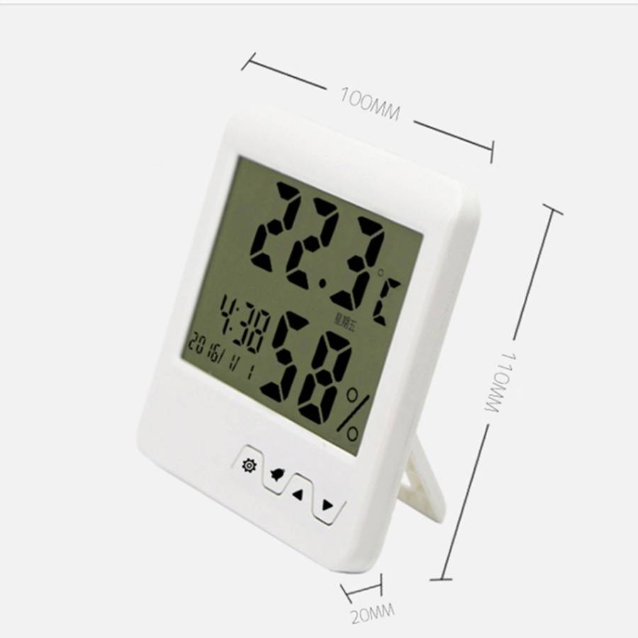 MC505 Portable Indoor Thermometer Hygrometer, High Version