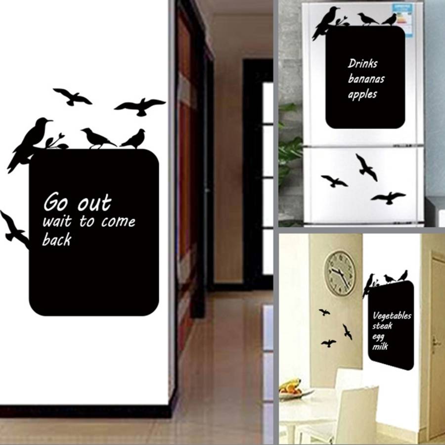 Thicker Blackboard Paste Wall Stickers Living Room Decoration Stickers Children Room Office Solid...