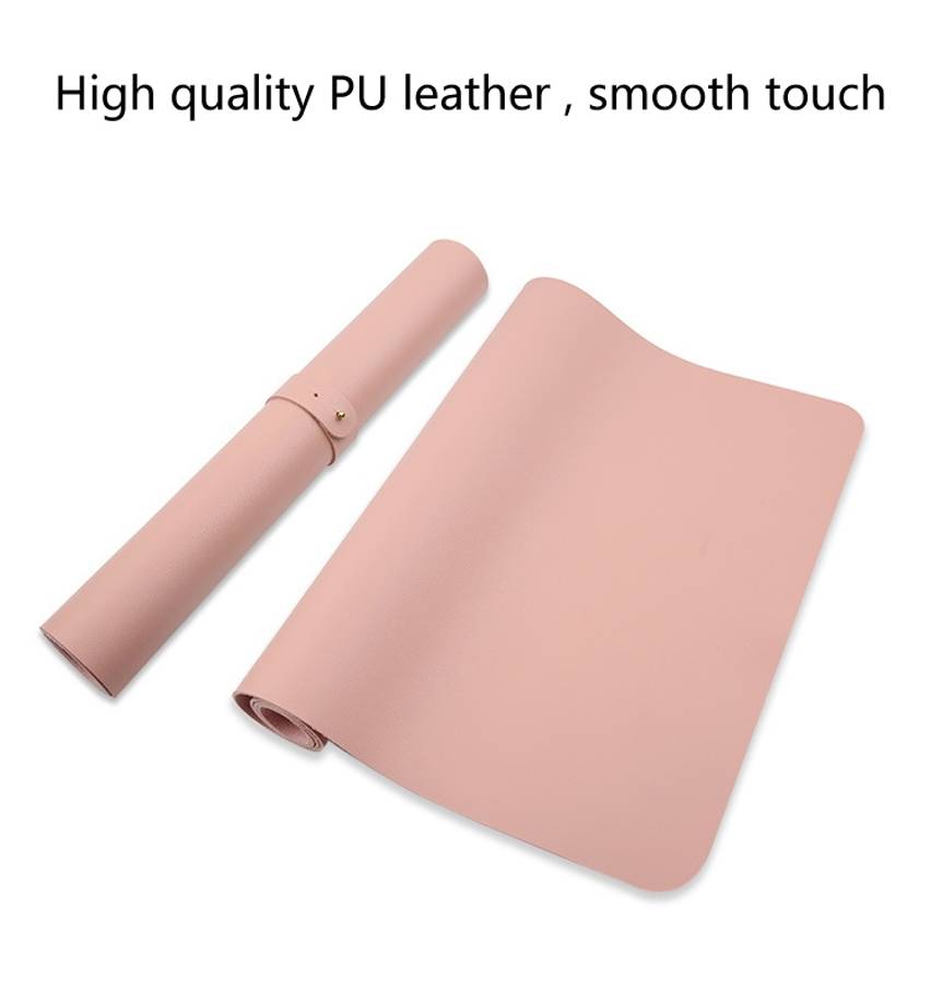 Multifunction Business PU Leather Mouse Pad Keyboard Pad Table Mat Computer Desk Mat, Size: 120 x...
