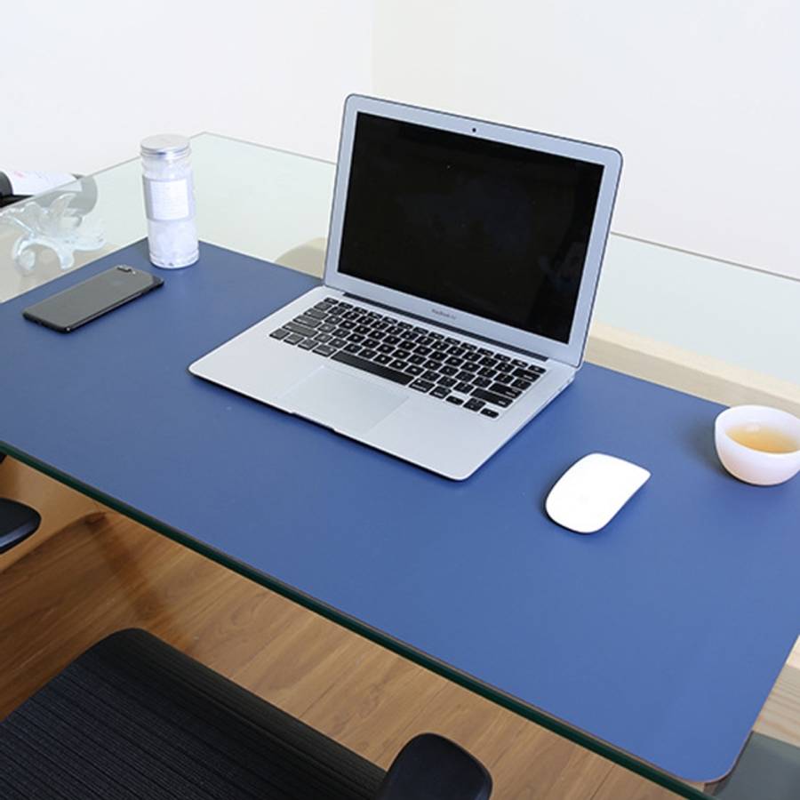Multifunction Business PU Leather Mouse Pad Keyboard Pad Table Mat Computer Desk Mat, Size: 120 x...