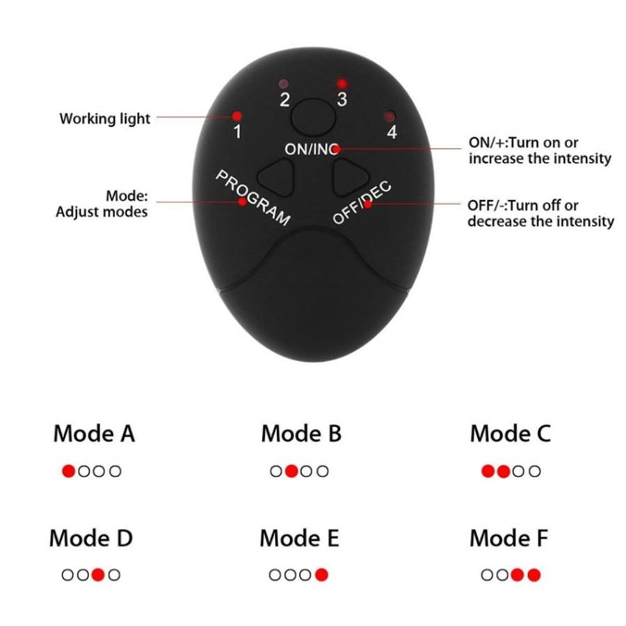 Intelligent Multi-function Hip Massager Hip Trainer, Buttock Sticker