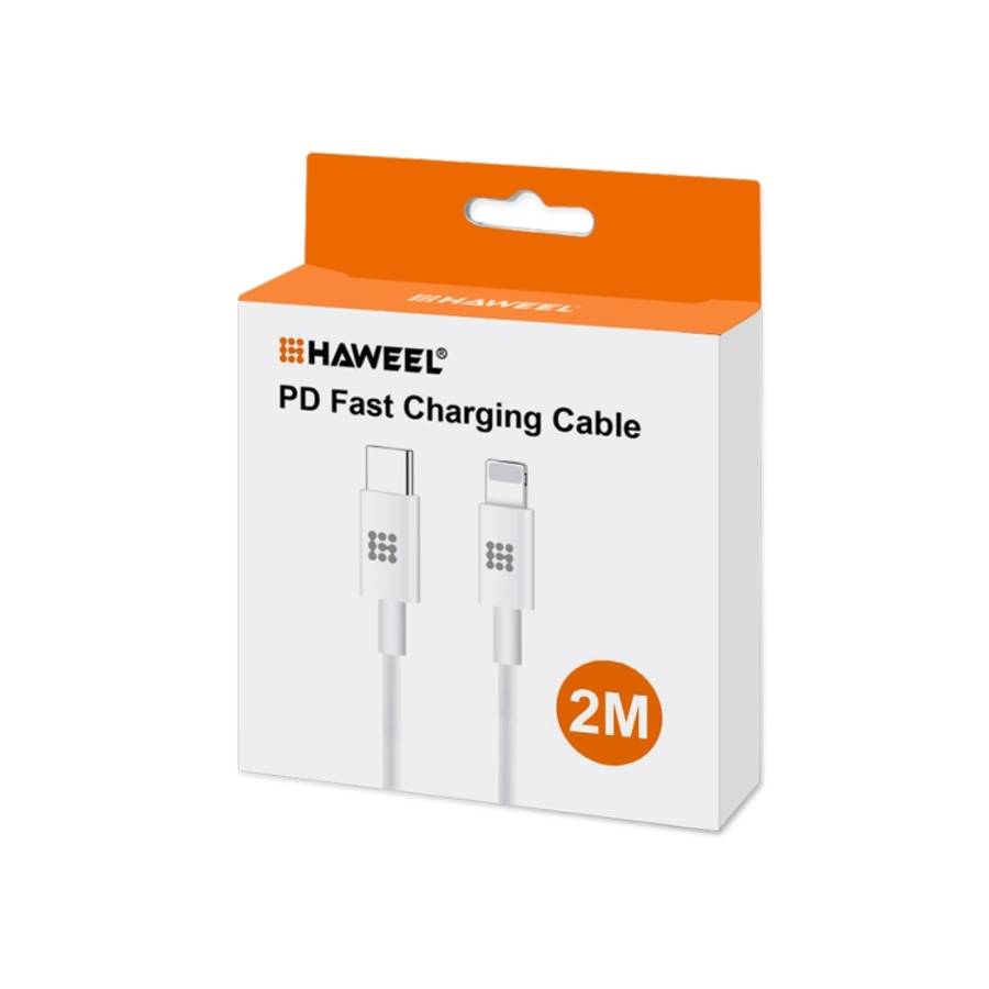 HAWEEL 25W 3A Type-C / USB-C to Type-C / USB-C PD Fast Charging Data Cable, Length: 2m