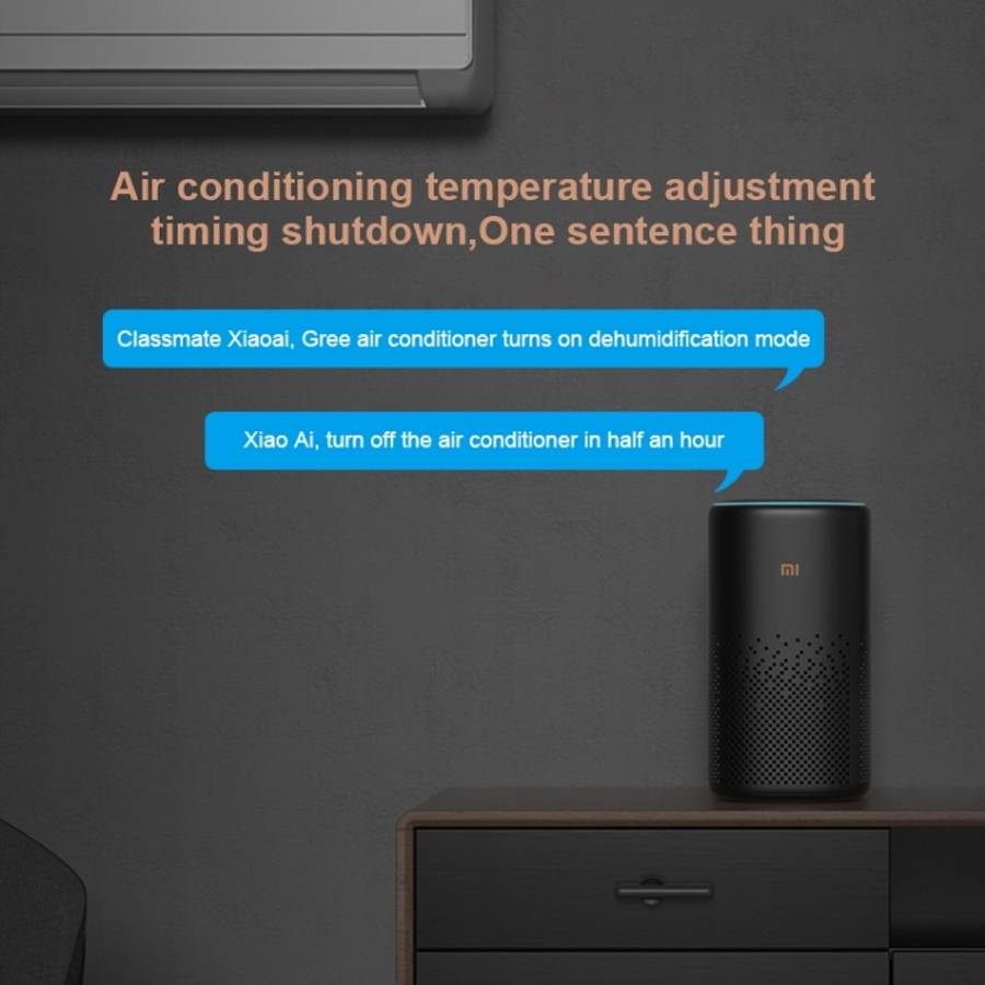 Xiaomi Xiaoai Speaker Pro with 750mL Large Sound Cavity Volume / AUX IN Wired Connection / Combo ...