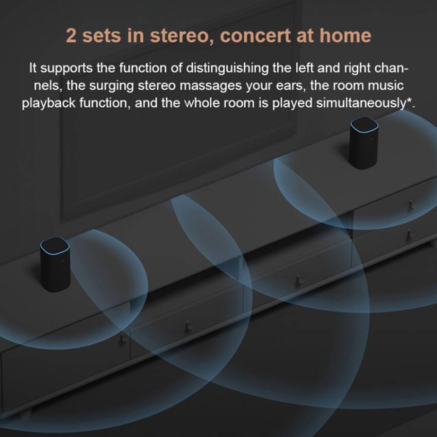 Xiaomi Xiaoai Speaker Pro with 750mL Large Sound Cavity Volume / AUX IN Wired Connection / Combo ...