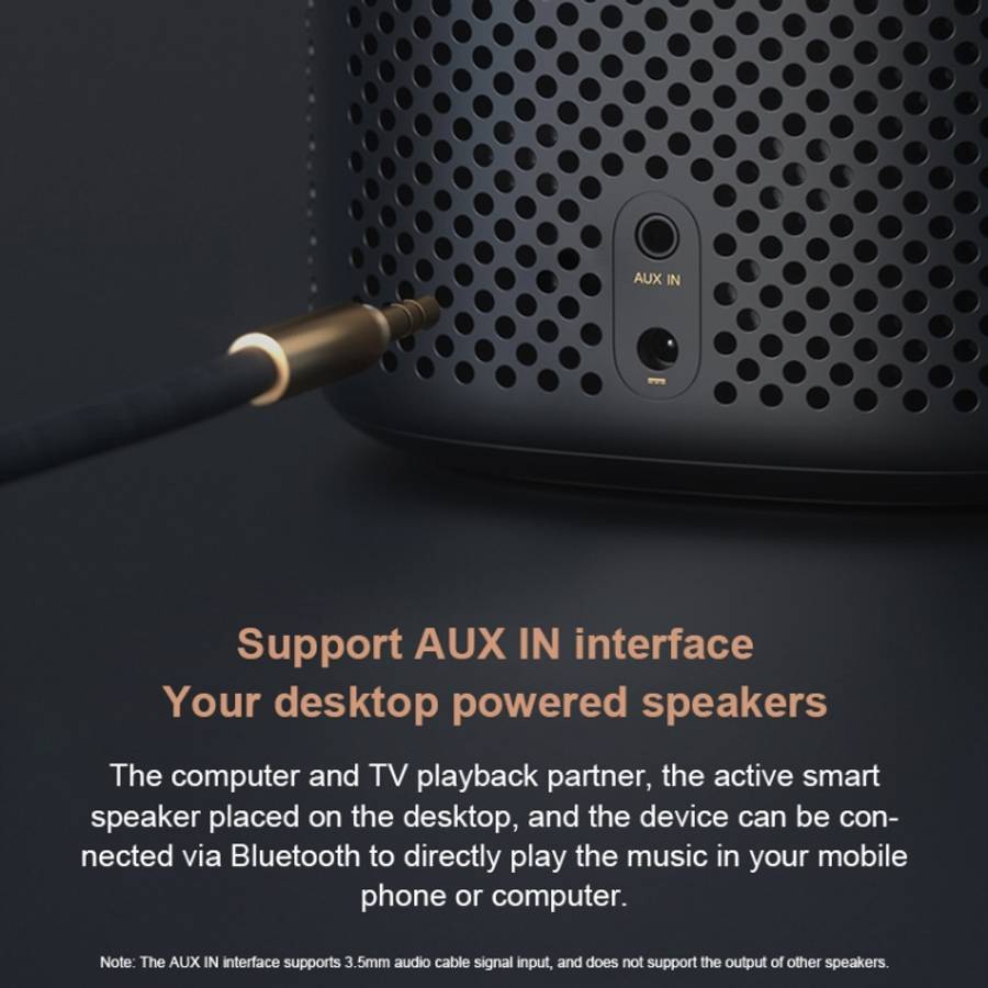 Xiaomi Xiaoai Speaker Pro with 750mL Large Sound Cavity Volume / AUX IN Wired Connection / Combo ...