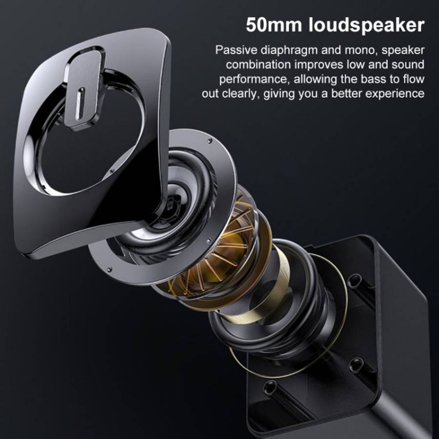 A2 USB 2.0 Wire-controlled Non-luminous Mobile Phone Computer Mini Desktop Speaker, Non-luminous