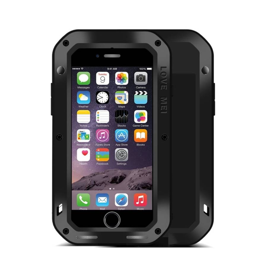 LOVE MEI for  iPhone 7 Professional and Powerful Dustproof Shockproof Anti-slip Metal Protective ...