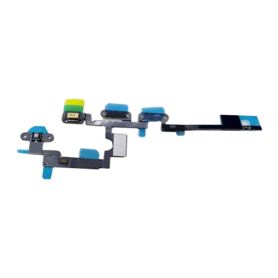 Microphone &amp; Power Button &amp; Volume Button Flex Cable for iPad Pro 12.9 inch / A1584 / A1652