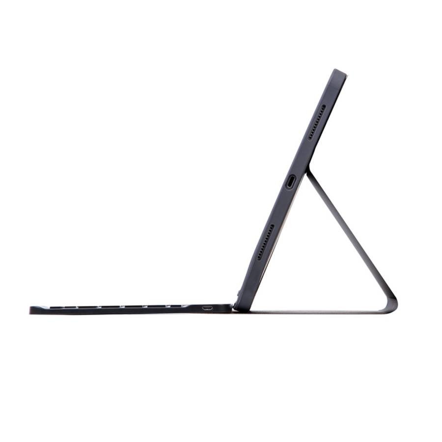 X-11B Skin Plain Texture Detachable Bluetooth Keyboard Tablet Case for iPad Pro 11 inch 2020 / 20...