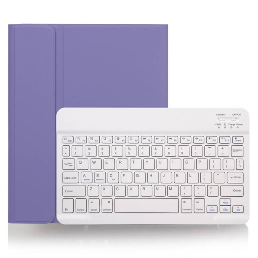 X-11B Skin Plain Texture Detachable Bluetooth Keyboard Tablet Case for iPad Pro 11 inch 2020 / 20...