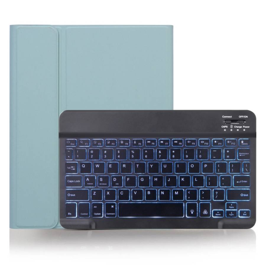 X-11BS Skin Plain Texture Detachable Bluetooth Keyboard Tablet Case for iPad Pro 11 inch 2020 / 2...